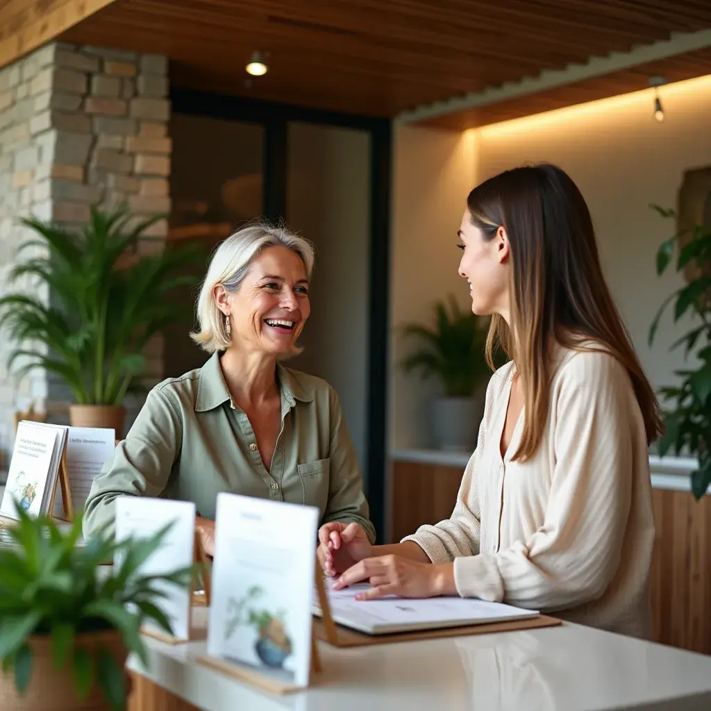 Modern office environment